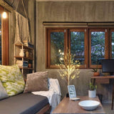 4FT Snowflake Christmas Tree with 48 LED Lamp 30214895