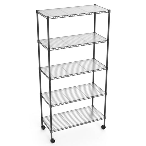 ZUN 5 Tier Shelf Wire Shelving Unit, NSF Heavy Duty Wire Shelf Metal Large Storage Shelves Height W155065924