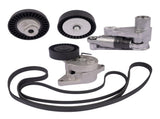 Idler Pulley Kit Serpentine Belt Tensioner Replacement for BMW Z4 X3 X5 E36 E39 E46 E53 88150777
