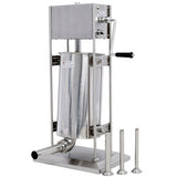 Stainless Steel Commercial Sausage Stuffer,Dual Speed Vertical Sausage Maker 32LB/15L, Meat Filler 88999956
