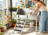 Stainless Steel Dog Washing Station 15897925