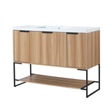 ZUN 48 Inch Freestanding Bathroom Vanity With Resin Basin,48x18-W99951400 W999P235648