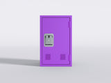24" H Locker Cabinet, Metal Locker Cabinet with 1 Doors, Small Metal Locker,Lockable W396100782