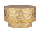 ET-90-25-16 Modern Style End Table made with Metal in Gold B009P321119