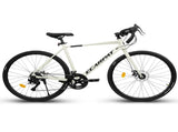 700Cx28 Road Bike, Lightweight Aluminum Frame, Disc Brakes, 16-Speed, Fast Acceleration, Suitable 50657353