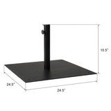 24.5" iron sunshade base 87603529