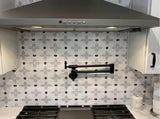 Pot Filler Faucet Wall Mount,Commercial Kitchen Faucet Folding Stretchable with Double Joint Swing 00291478