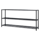 6-tier disassembly and assembly with adjustable spacing. With adjustable feet and wheels. Iron 58676161