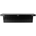 ZUN 60.2" Pickup Truck Bed Tool Box Trailer Tool Box for Bed of Truck,Aluminum W1239123718