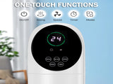 TF-36BR 34inch Tower Fan for Bedroom,Oscillating Floor Fans for indoors with 3 Modes 3 Speeds , 9H 97492392