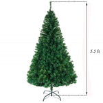 ZUN 5.5ft 850 Branch Christmas Tree 43857297