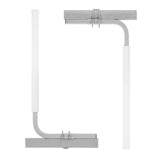 VEVOR Boat Guide, 43" Adjustable Design Guide Poles, 2PCS Rustproof Galvanized Steel T3342P359989