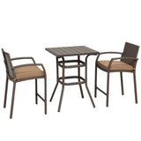 Tavern table and chair set 84389371