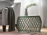 ALAMERA 19.75 Outdoor Side Table,End Table,Accent Table 60745.00GRN