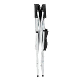 Silver White Iron Pipe Black Cloth Surface Plastic Sprayed Iron Round Pipe Director's Chair 70387054