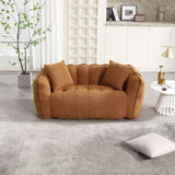 Soft beanbag chair with high resilience foam core for two people. The comfortable square recliner W1996P182159