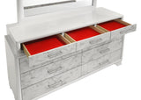 Soul Modern Style Dresser Made with wood in White G150108660