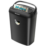 Paper Shredder, 14 Sheet Cross Cut, 6.6 Gallon Basket, P-4 Security Level, 3 Mode Design - Jam Proof 76582351