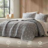 3 PCS Full/Queen Coverlet Set B035P366540