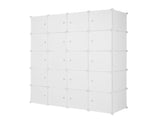20 Cube Organizer Stackable Plastic Cube Storage Shelves Design Multifunctional Modular Closet 09173751