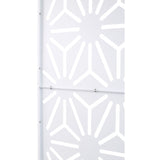 Outdoor & Indoor Privacy Metal Privacy 76" H48" W, Freestanding Decorative Privacy W465P193278