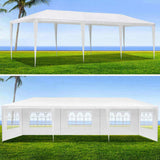 10x30' Wedding Party Canopy Tent Outdoor Gazebo with 8 Removable Sidewalls W1205137315