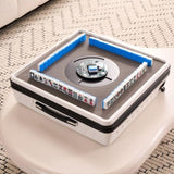 Portable Mahjong Machine, Hand-held, Mini-Mahjong, Safe,Suitable for Outdoor Play, White W1622P266188