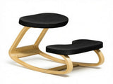 Wood Frame Ergonomic Kneeling Chair, Posture Support Office Chair with 264 lb Capacity 68314799