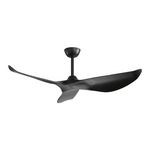 ZUN 52 Inch Indoor Ceiling Fan No Light With 6 Speed Remote Control 3 ABS Blades Reversible DC Motor W934P200067