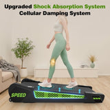 Walking Pad with Incline 5%, Treadmill with APP/Remote Control, 300lbs Capacity Running Machine, 97474005