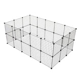 Pet Playpen, Small Animal Cage Indoor Portable Metal Wire Yard Fence for Small Animals, Guinea Pigs, 26976233