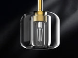 Gold Crystal Pendant Light Fixture Luxury Modern Kitchen Island Chandelier 5.11in Dining Room 56350511