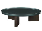 Lakita Blackish Green & Smoked Oak Coffee Table B2726P442583