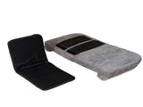 Convertible Fold-Out Single Sofa Bed,Gray,the Left Part of the Complete Product. W244P289256