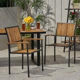 BRIDGET WOOD AND METAL CHAIR 63338.00