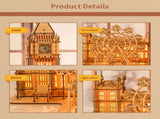3D Wooden Puzzle Big Ben Model Kits Desktop Clock DIY Building Blocks Creative Gift Home Decor for 49045501