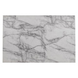 Faux Marble 5-Piece Dining Set Table with 4 Thicken Cushion Dining Chairs Home Furniture, 01666877