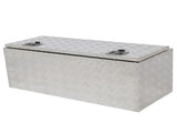42" Aluminum Under Body Toolbox 5 Bar Tread Silver 29387373