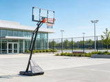Outdoor Portable Basketball Hoop 8-10ft Adjustable Goal with 47 Inch Shatterproof Backboard 53867266