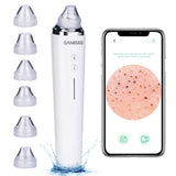 ZUN Vacuum Blackhead Remover with 6 Suction Heads, WIFI Visible Facial Pore Cleanser with HD Camera USB 51434358