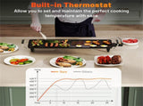 27" large electric grill with adjustable temperature 59492745