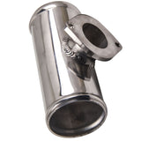 2.5in 63mm Aluminum Blow Off Valve BOV Adaptor Flange T-Pipe Tube Type FV RS 91577797