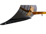 Snow Shovel with Wheels, Snow Pusher, Cushioned Adjustable Angle Handle Snow Removal Tool, 29" 41813238