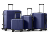 Non-TSA customs lock 4-in-1 PP trolley case, 16in, 20in, 24in, 28in PP, navy blue 11868634