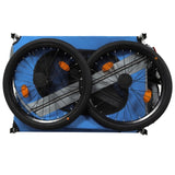 Large Folding Bike Trailer Dogs 120LB Capacity All-Terrain Pet Carrier, Durable Steel Frame W1364P268354