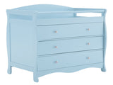 Blue painted finish, MDF, three drawers, 90.5*58*92cm, children's wooden bed with safety belt and 12686043