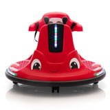 ZUN 12V Snail-Shaped Kids Electric Bumper Car with Remote Control, Ride On Car with LED Lights, Music, W2181P160381