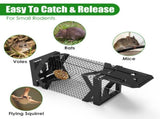 Humane Mouse Trap Cage, Non-Lethal , Heavy Duty 1.15mm Metal 69862747