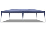 3 x 6m Four Windows Practical Waterproof Folding Tent Blue 29055508