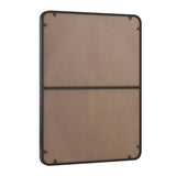 Wall Mirror 30x40 Inch Black Rectangular Mirror Metal Framed Mirror Vanity Mirror Dressing Mirror, W1435107733